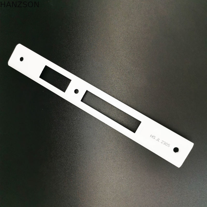 مربع نافذة انزلاق الألومنيوم قفل الباب الأبيض قفل لوحة غطاء للمقبض