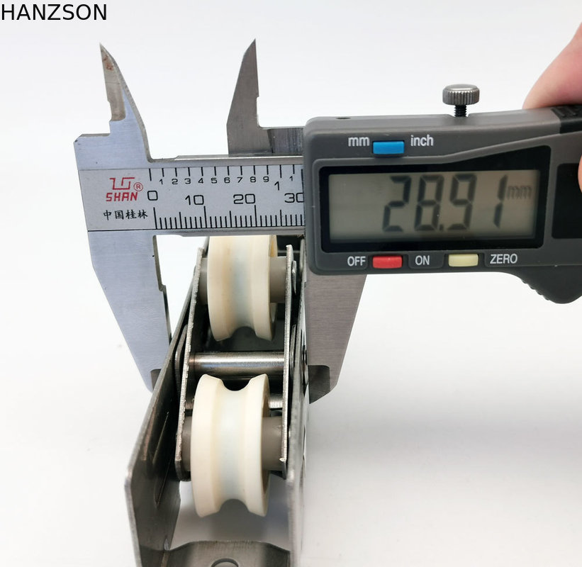 Heavy Duty Stainless Steel Sliding Window Roller with Modern Design and 2 Years Warranty for Customizable Size Applications