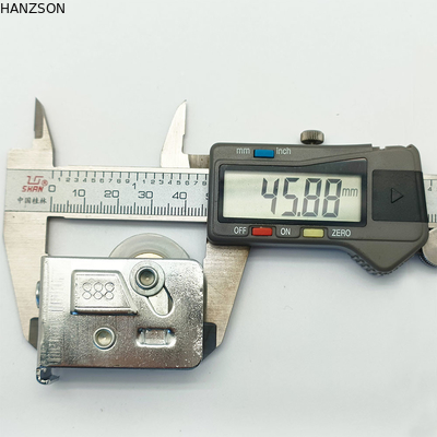 Oxidation Surfaced Closet Sliding Door Rollers Iron Zinc Material