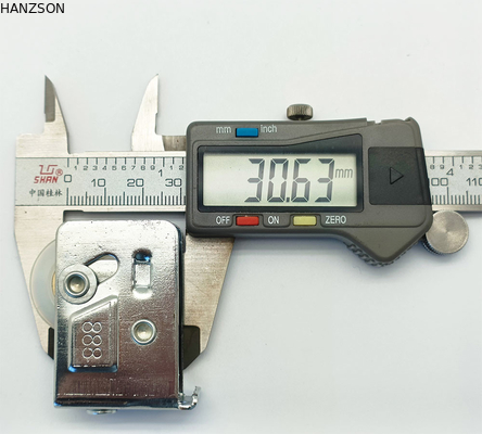 بوابة البكرة انزلاق الباب بكرات النايلون عجلة 0.8 مم 1 مم 1.2 مم سمك