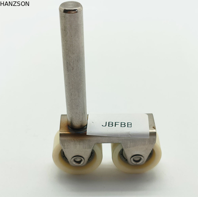 W18xH34xL42mm الألومنيوم انزلاق بوابة عجلة بكرة 608zz بوابة عجلة تحمل