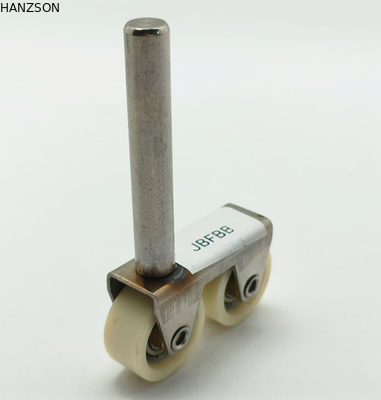 608zz انزلاق بوابة عجلة بكرة تحمل عجلة W18xH34xL42mm