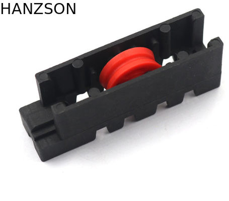 بكرة نافذة UPVC قابلة للتعديل ، عجلات بكرة منزلقة من الألومنيوم