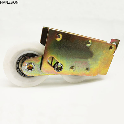 عجلات النوافذ الزجاجية المنزلقة U Groove ، 608zz Bearing Aluminium Window Roller