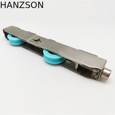 بكرة باب الألومنيوم OEM ، بكرة نافذة انزلاقية قابلة للتعديل SS201 POM المواد