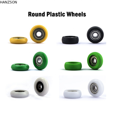 6200zz 6201zz تحمل بكرات باب النايلون OEM لانزلاق الباب الزجاجي