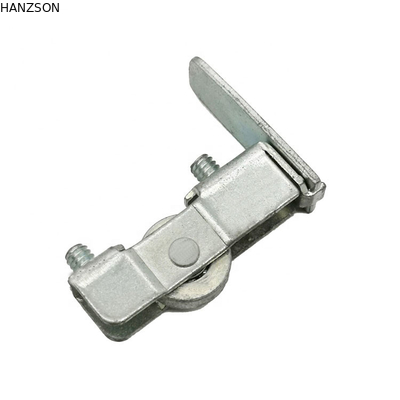 عجلات باب زجاجية انزلاقية مطلية بالزنك ، بكرة باب خزانة حديدية من ODM